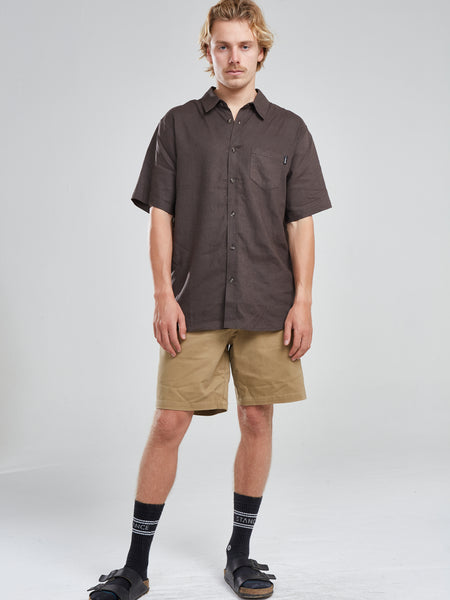 Camisa Solid color negra