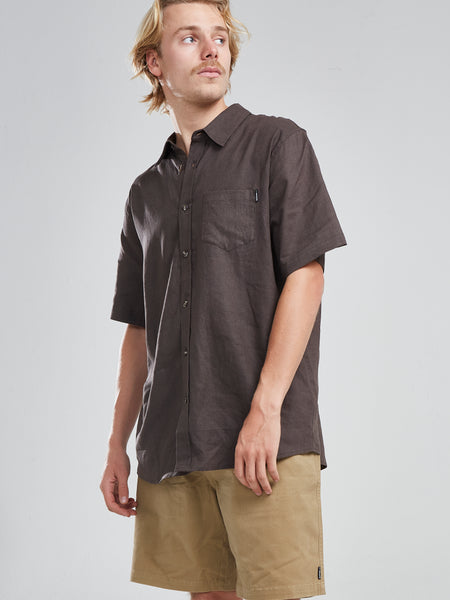 Camisa Solid color negra