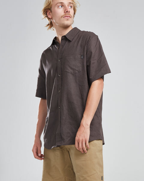 Camisa Solid color negra