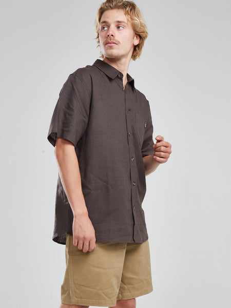 Camisa Solid color negra