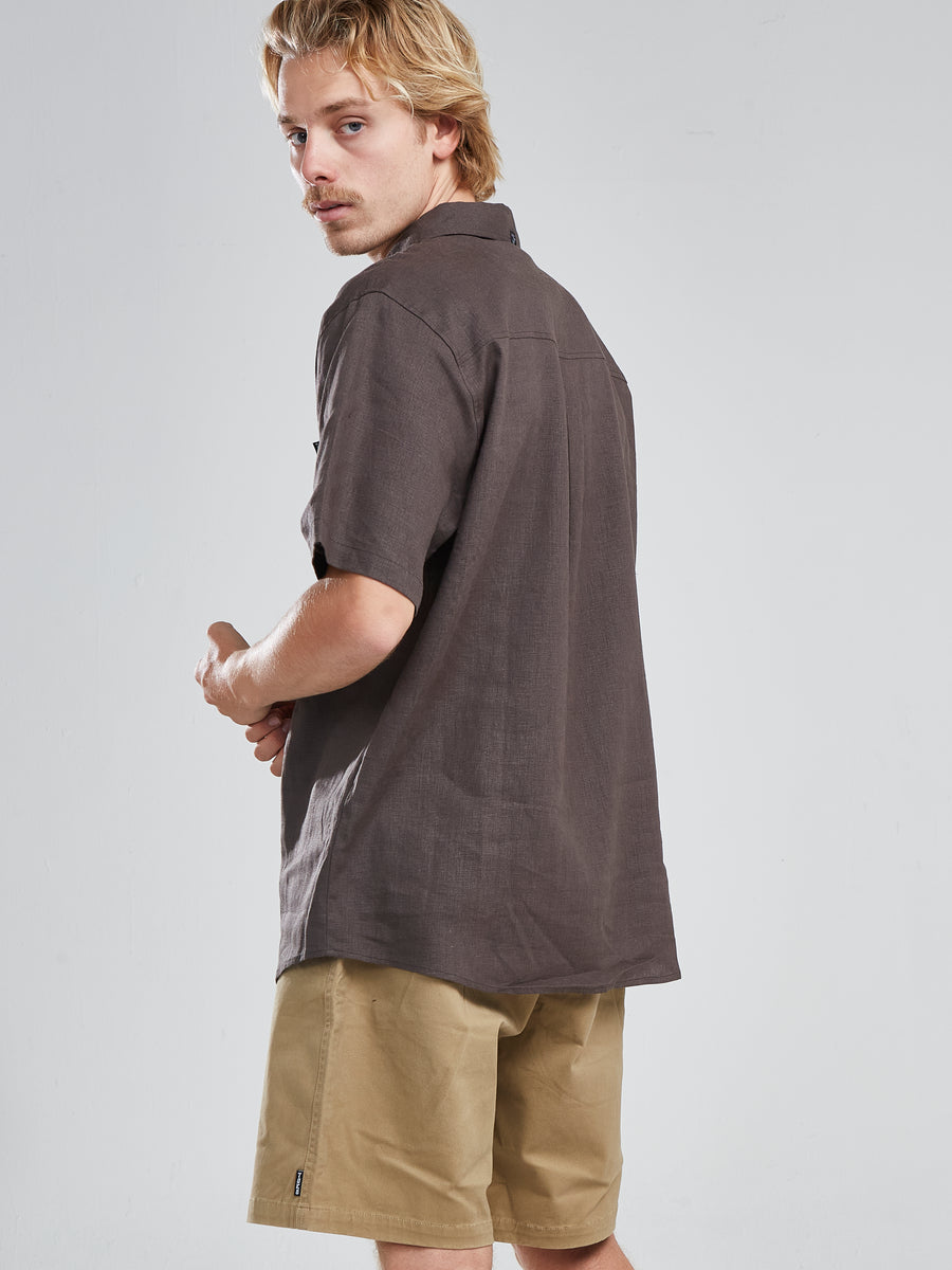 Camisa Solid color negra
