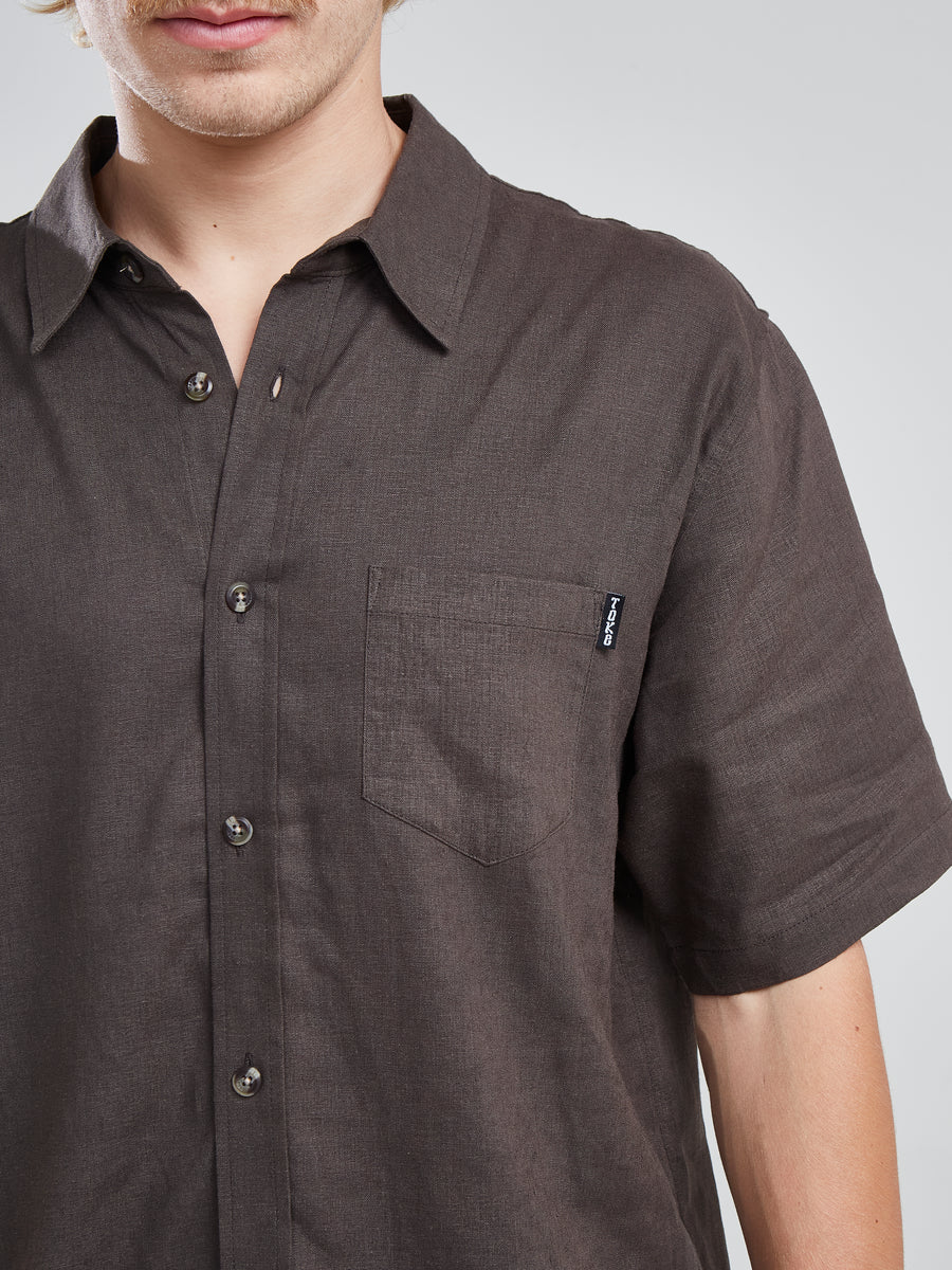 Camisa Solid color negra