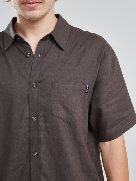 Camisa Solid color negra