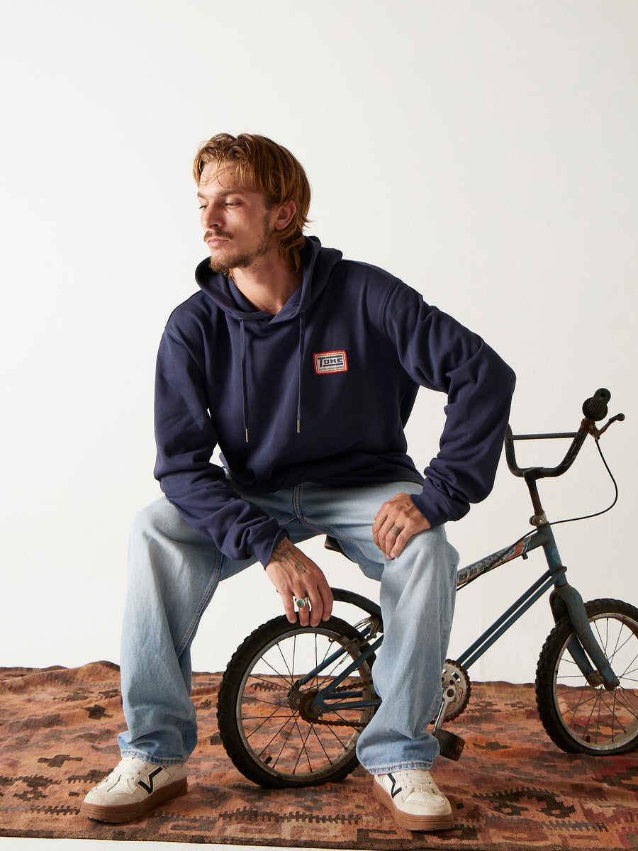 Polerón Hoodie Azul Toke
