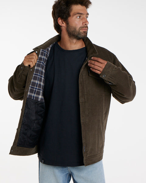 Chaqueta Cotele Verde Toke