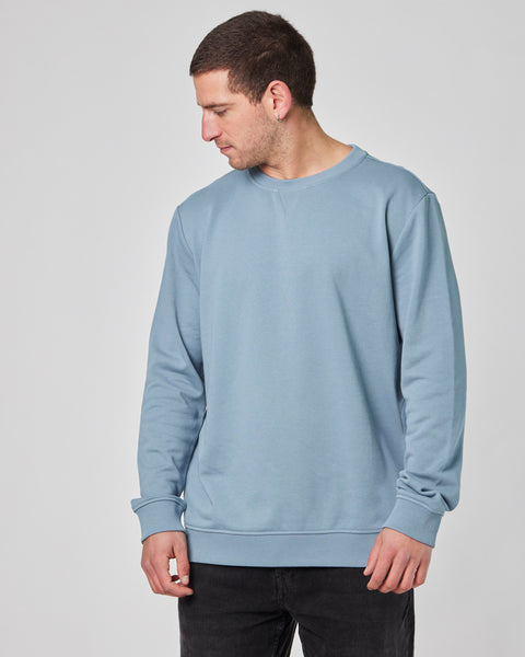 Poleron Celeste Hombre Crew