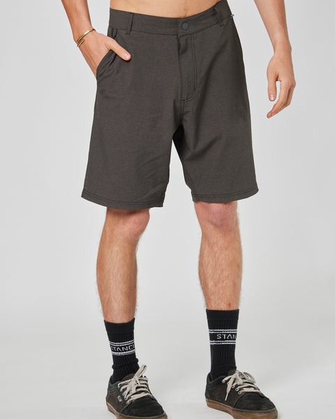 Short Hibrido Gris