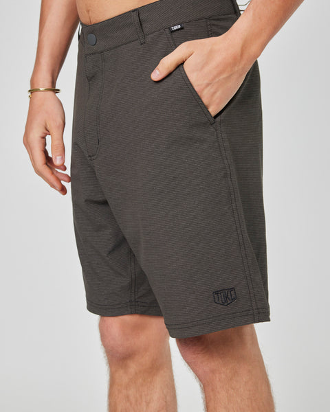 Short Hibrido Gris