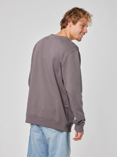 Poleron Gris Hombre Crew
