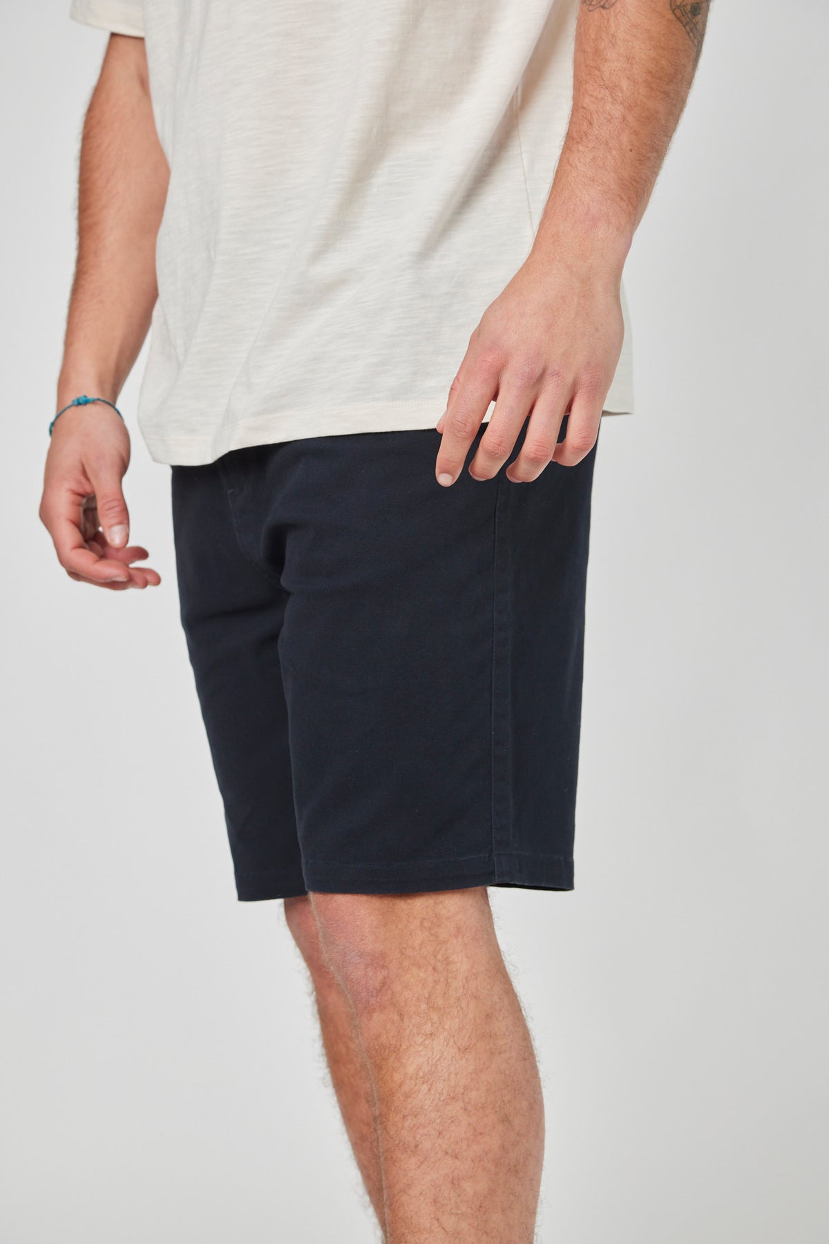 Short Azul Hombre Solid