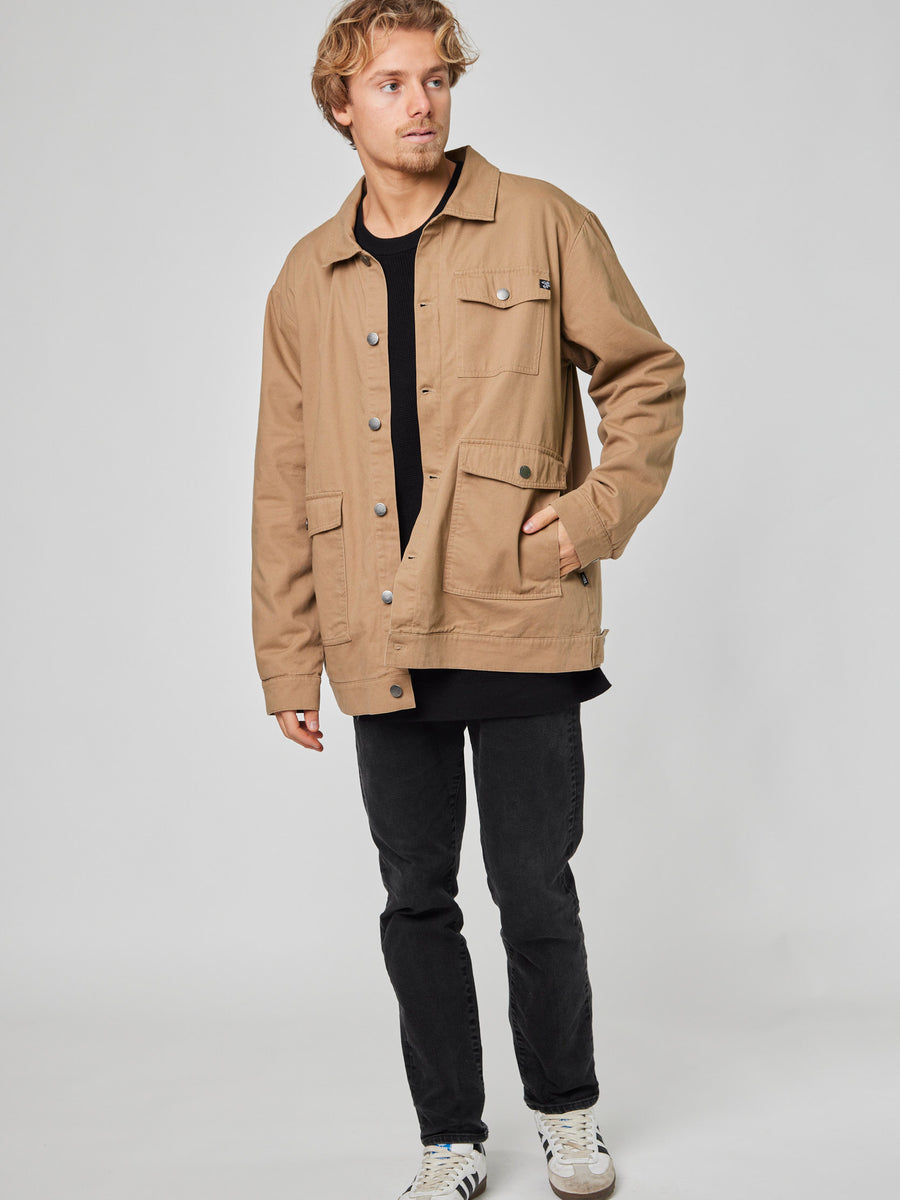 Chaqueta Beige Hombre Cooper