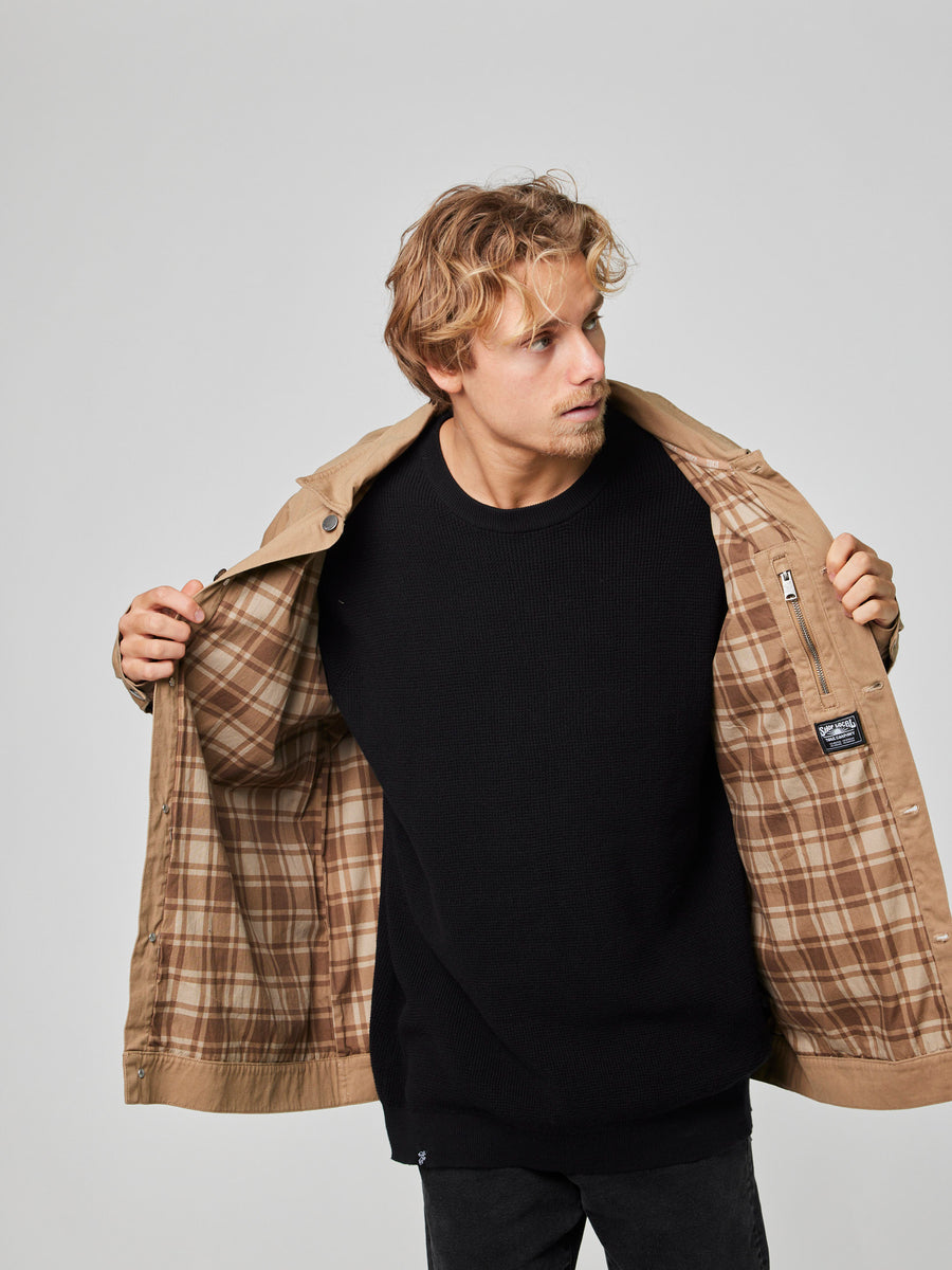 Chaqueta Beige Hombre Cooper