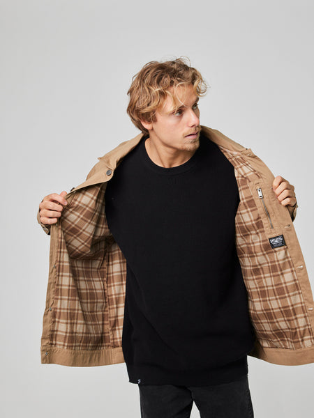 Chaqueta Beige Hombre Cooper