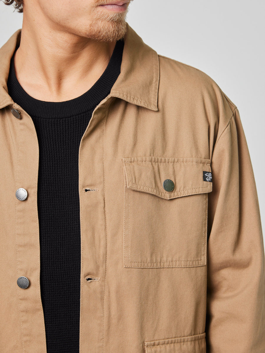 Chaqueta Beige Hombre Cooper