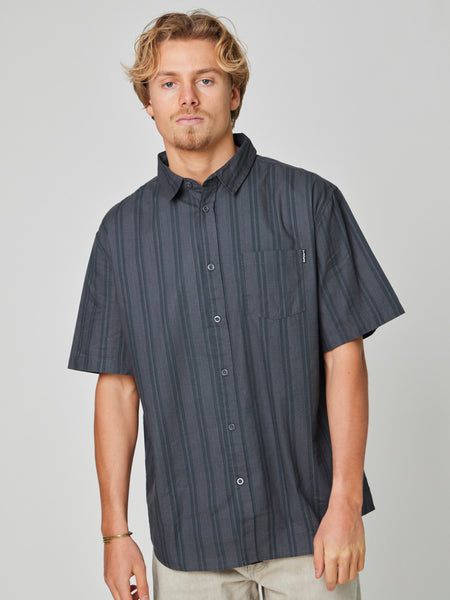Camisa Quarter Gris