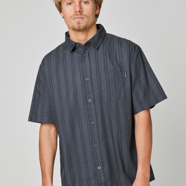 Camisa Quarter Gris