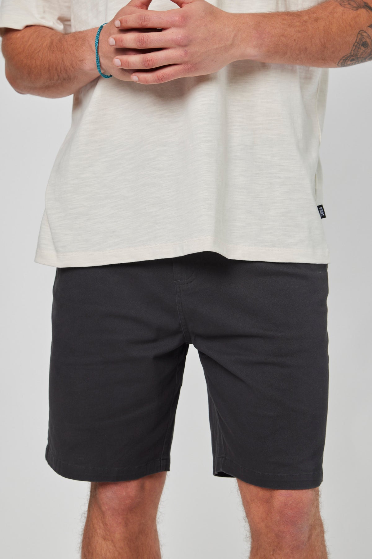 Short Negro Hombre Solid