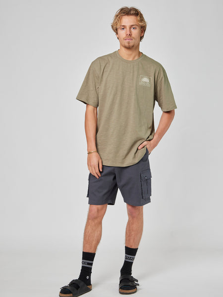 Polera Verde Hombre Manga Corta Sunday