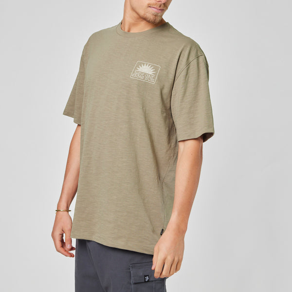 Polera Verde Hombre Manga Corta Sunday