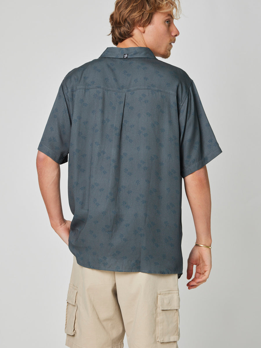 Camisa Palm Azul