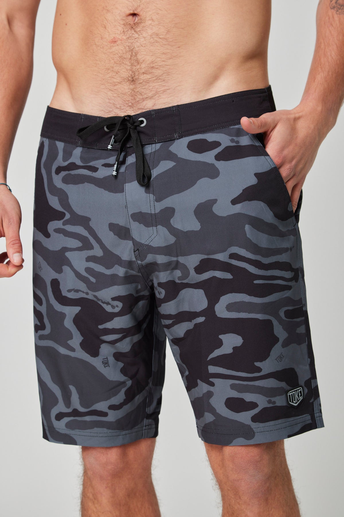 Traje de baño Camo Gris