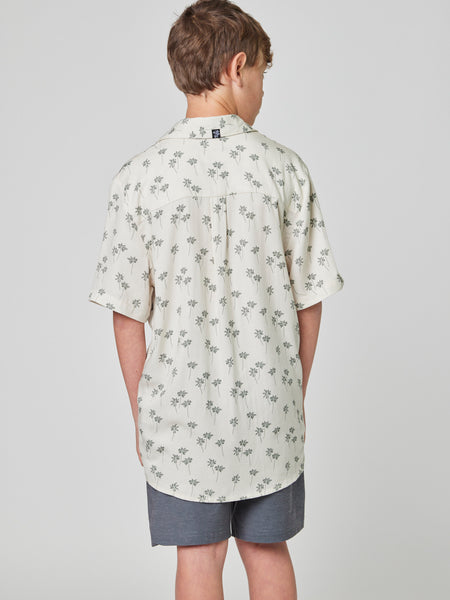 Camisa Palm Beige Kid