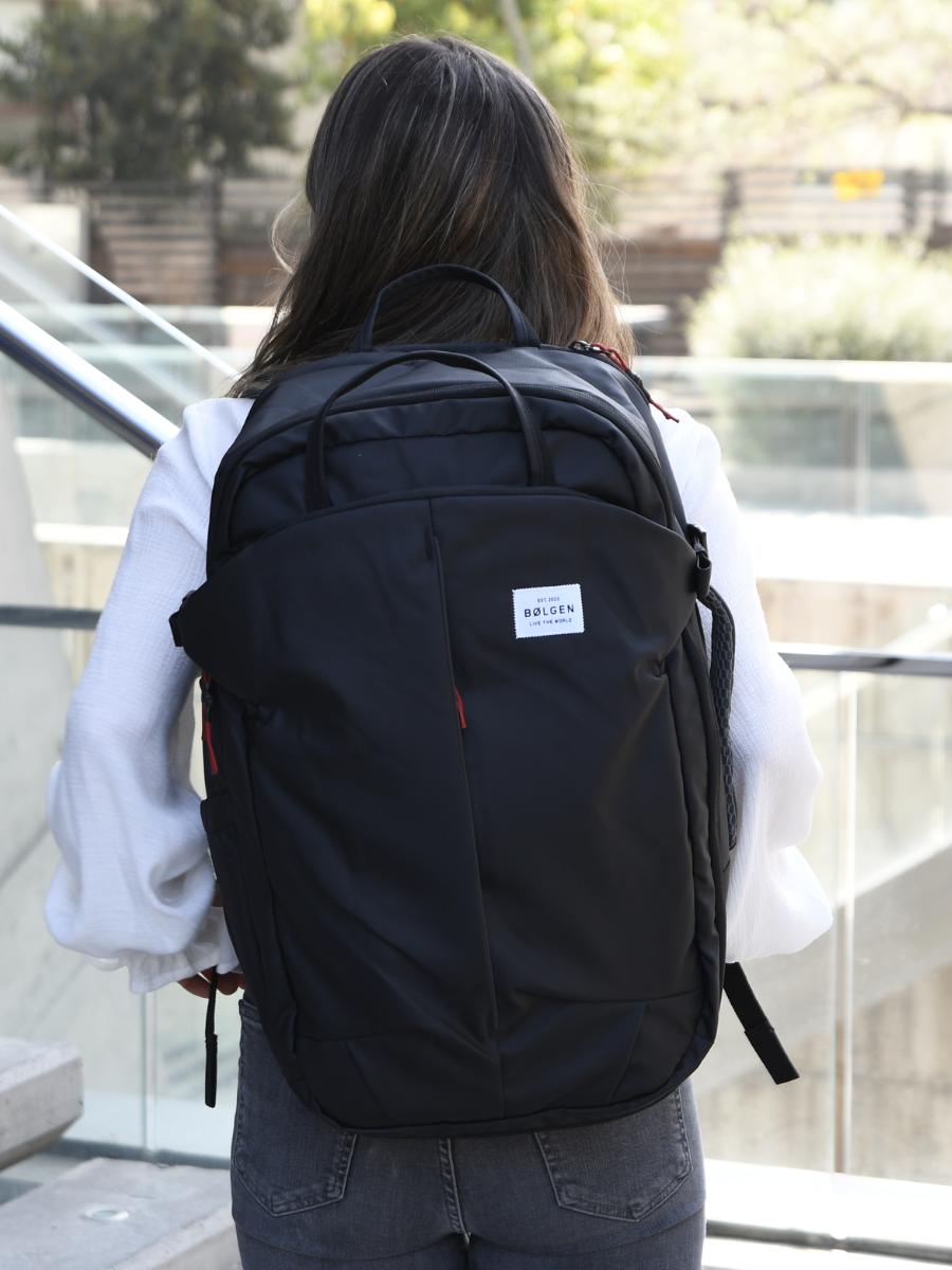 Mochila Negra Namibia Bolg