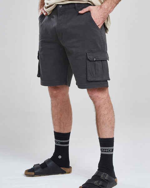 Short Cargo Gris