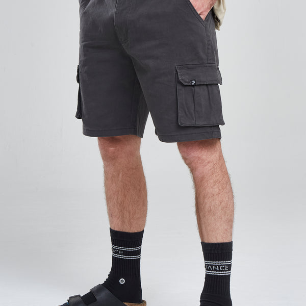 Short Cargo Gris