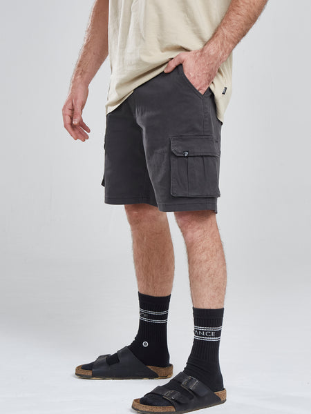 Short Cargo Gris