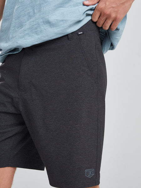 Short Hibrido Gris Oscuro