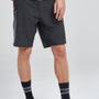 Short Hibrido Gris Oscuro