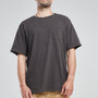 Polera Bolsillo Gris Oscuro