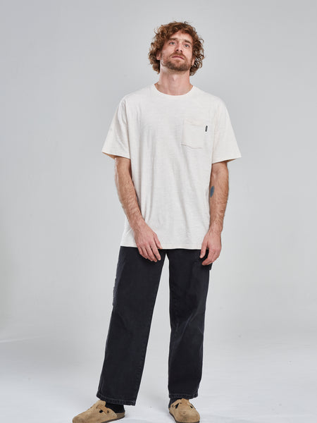 Polera Bolsillo Blanca