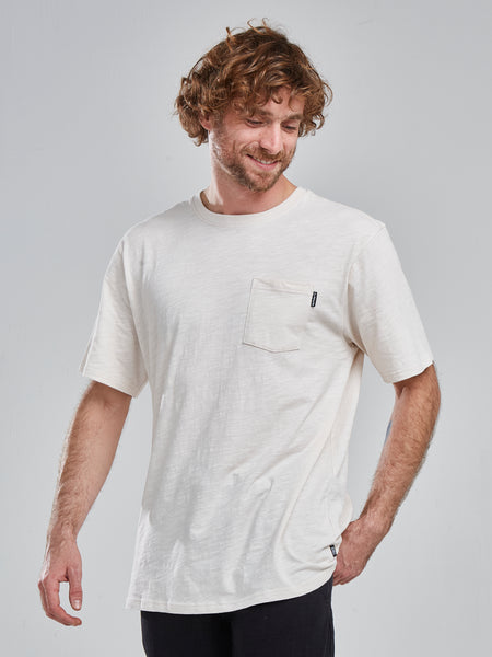 Polera Bolsillo Blanca