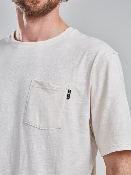 Polera Bolsillo Blanca