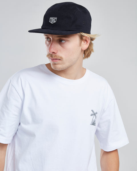 Jockey Five Panel Negro