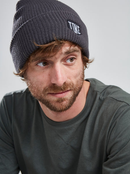 Gorro de Lana Gris Oscuro