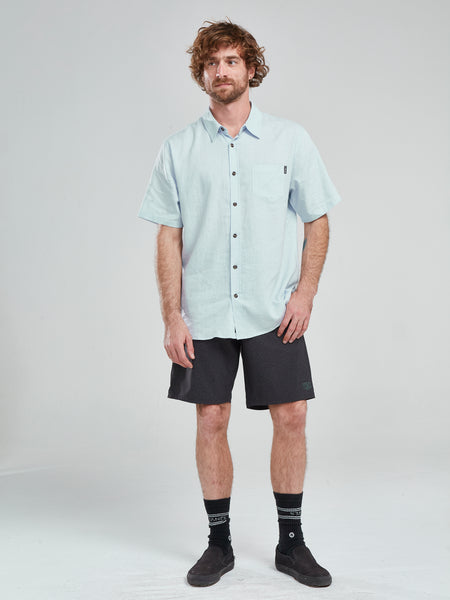 Camisa Solid Celeste