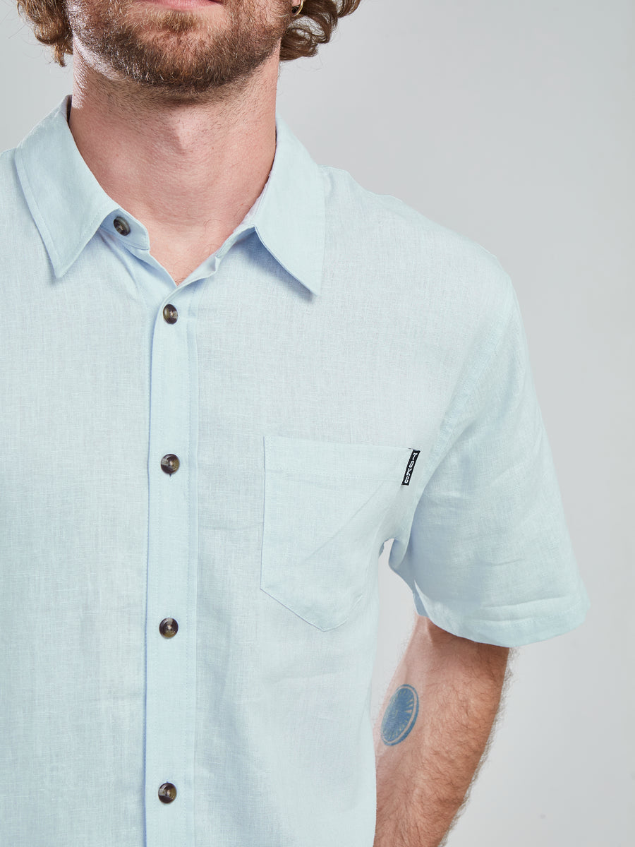 Camisa Solid Celeste