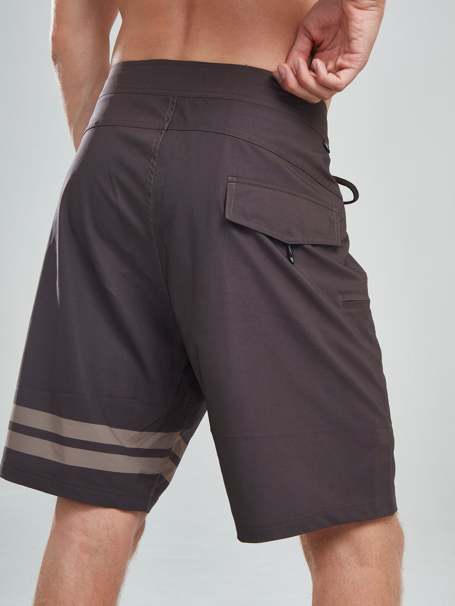 Traje De Baño Lines Café