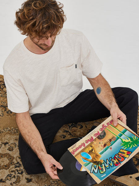 Polera Bolsillo Blanca