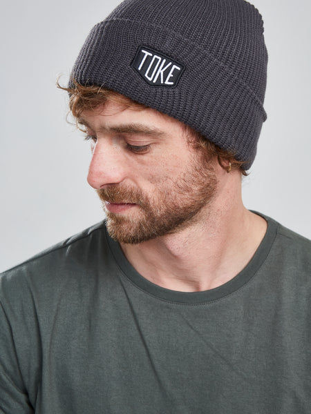 Gorro de Lana Gris Oscuro