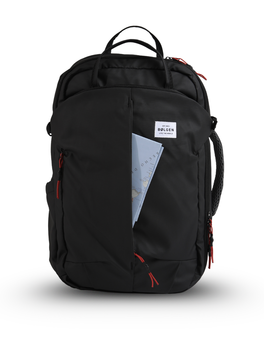 Mochila Negra Namibia Bolg