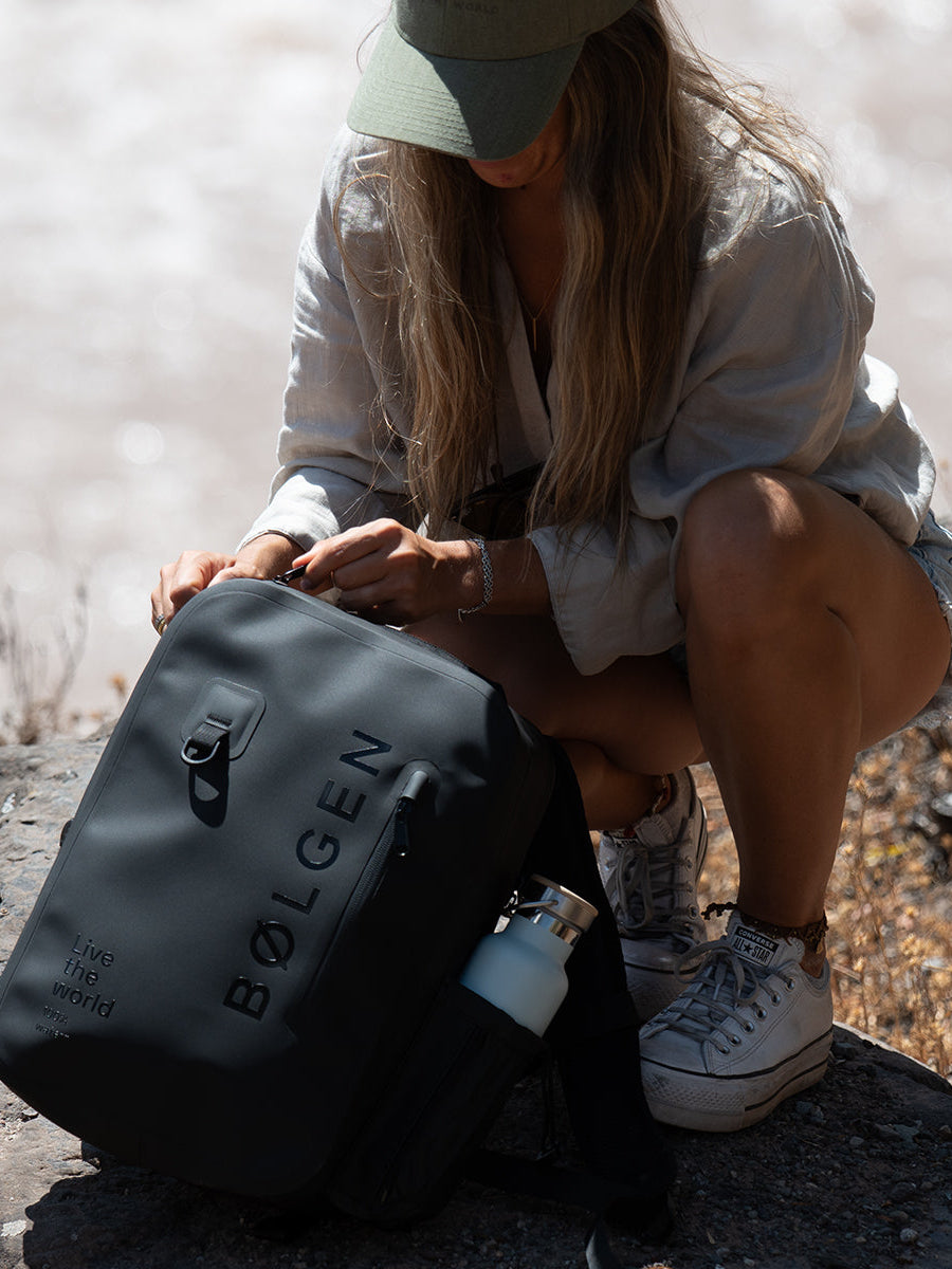 Mochila Negra Oslo Bolg