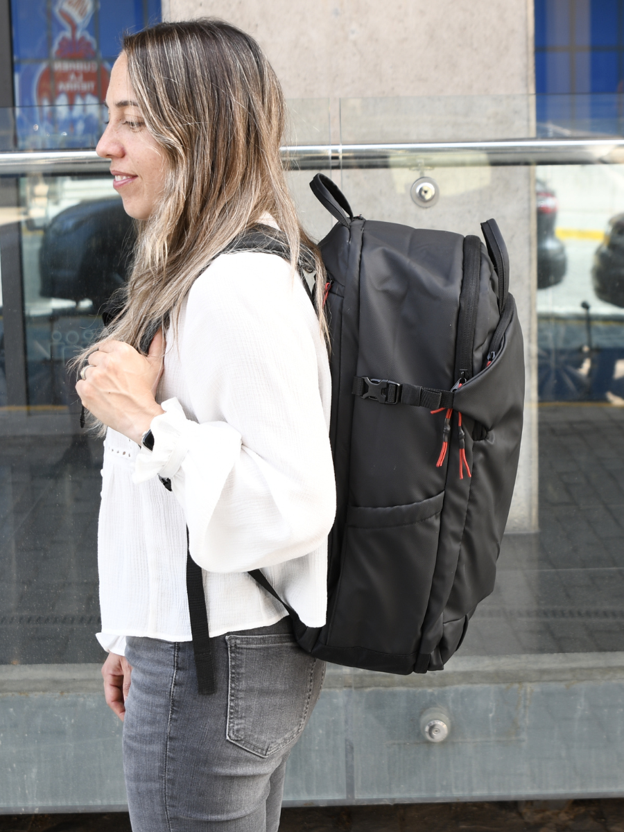 Mochila Negra Namibia Bolg