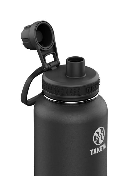 BOTELLA TAKEYA 950 ML ANTIGOTEO NEGRO