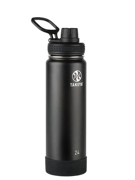 BOTELLA TAKEYA 700ML ANTIGOTEO NEGRO
