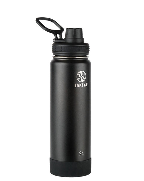 BOTELLA TAKEYA 700ML ANTIGOTEO NEGRO