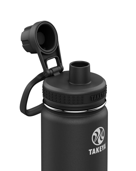 BOTELLA TAKEYA 700ML ANTIGOTEO NEGRO